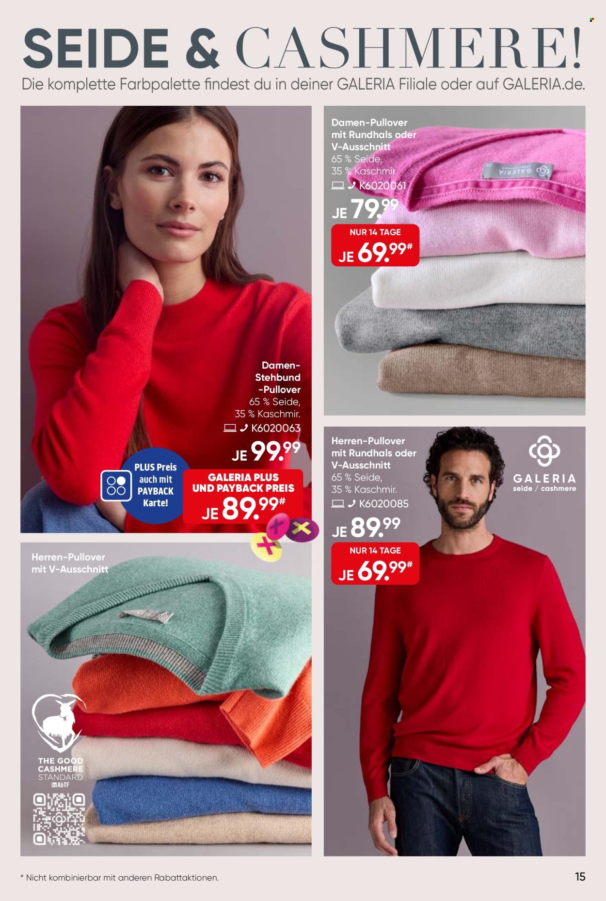 GALERIA Karstadt Kaufhof Prospekte  - 11.02.2026 - 24.02.2026. Seite 15