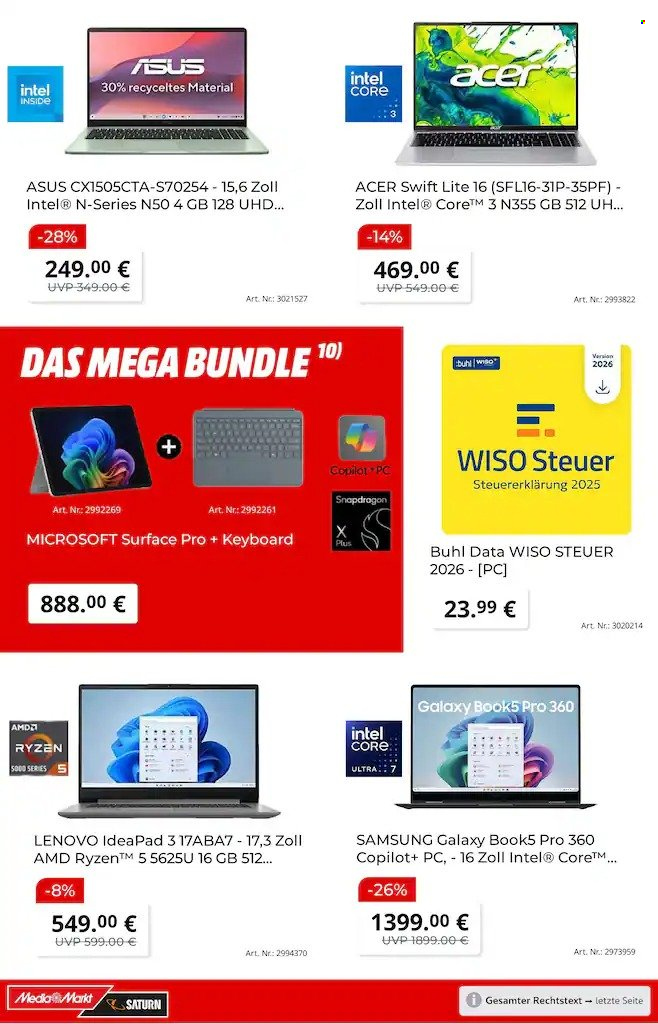 MediaMarkt Prospekte  - 10.02.2026 - 23.02.2026. Seite 2