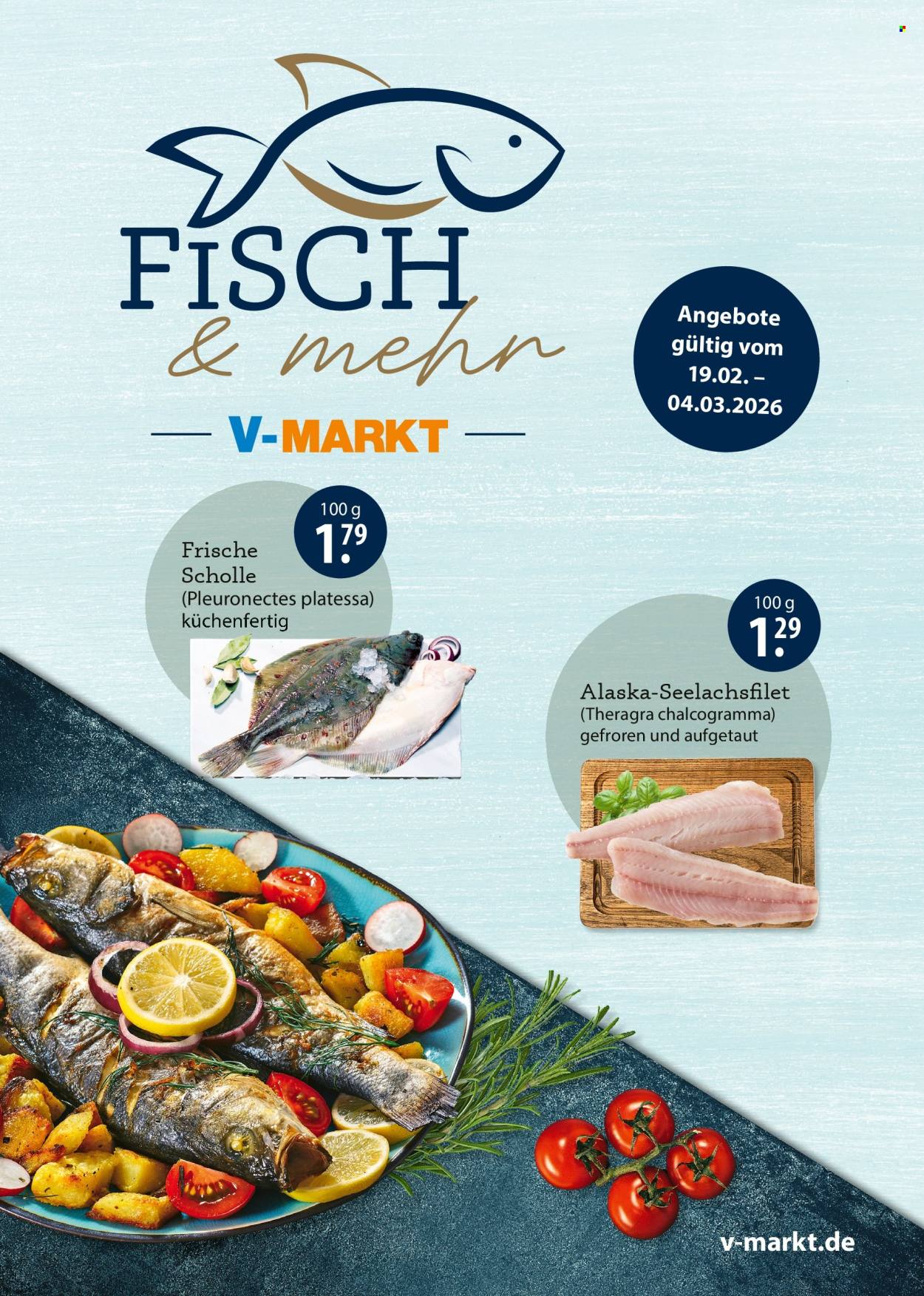 V-Markt Prospekte  - 19.02.2026 - 4.03.2026. Seite 1