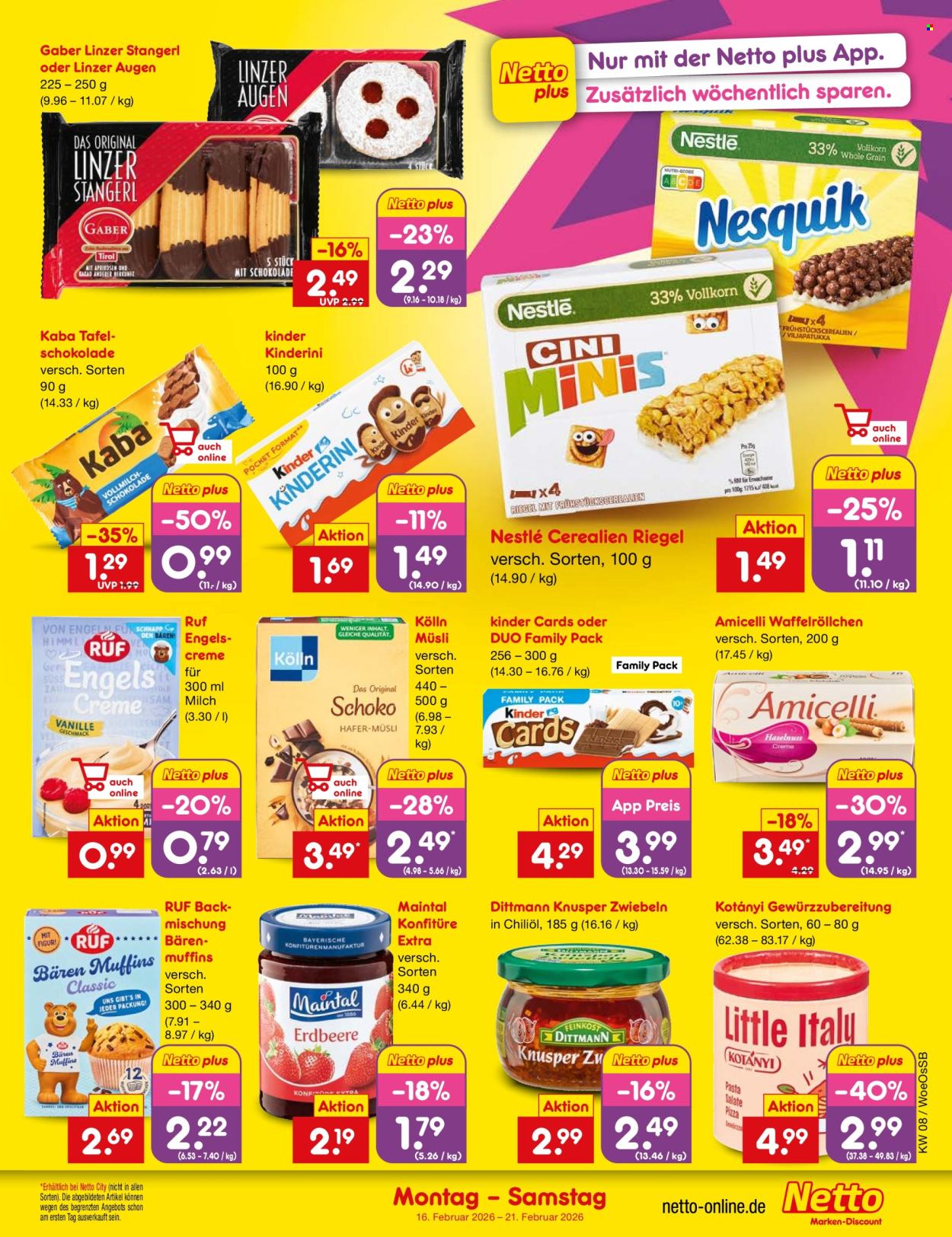 Netto Marken-Discount Prospekte  - 16.02.2026 - 21.02.2026. Seite 13