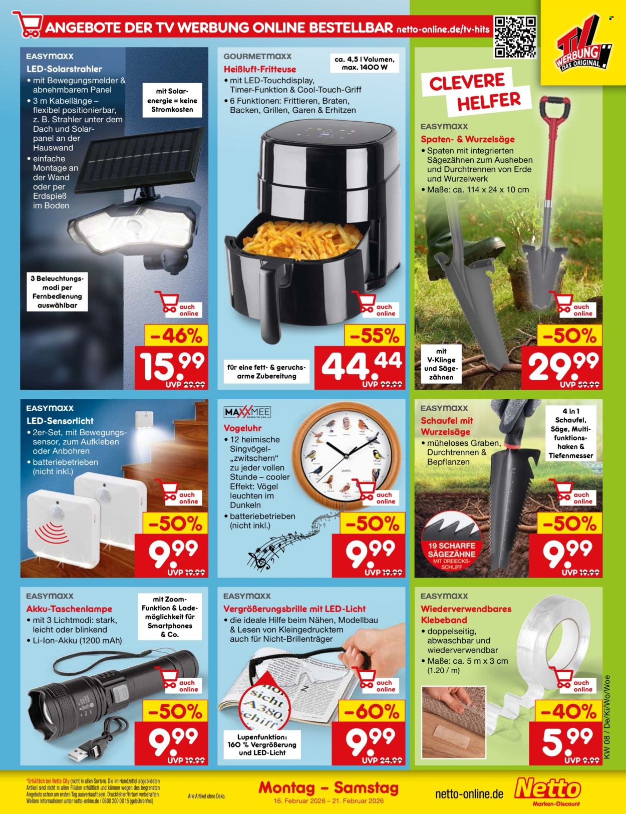 Netto Marken-Discount Prospekte  - 16.02.2026 - 21.02.2026. Seite 29