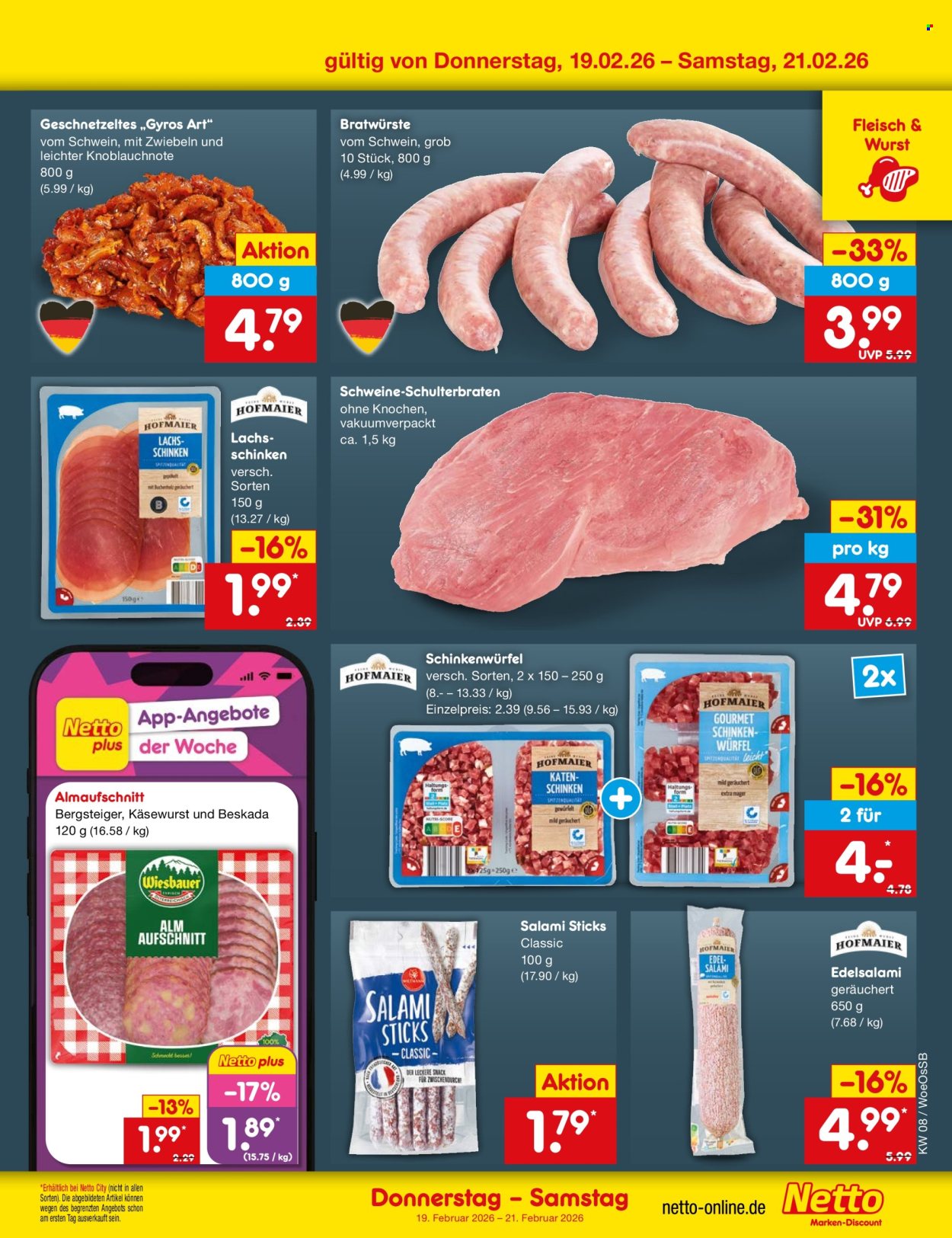 Netto Marken-Discount Prospekte  - 16.02.2026 - 21.02.2026. Seite 43
