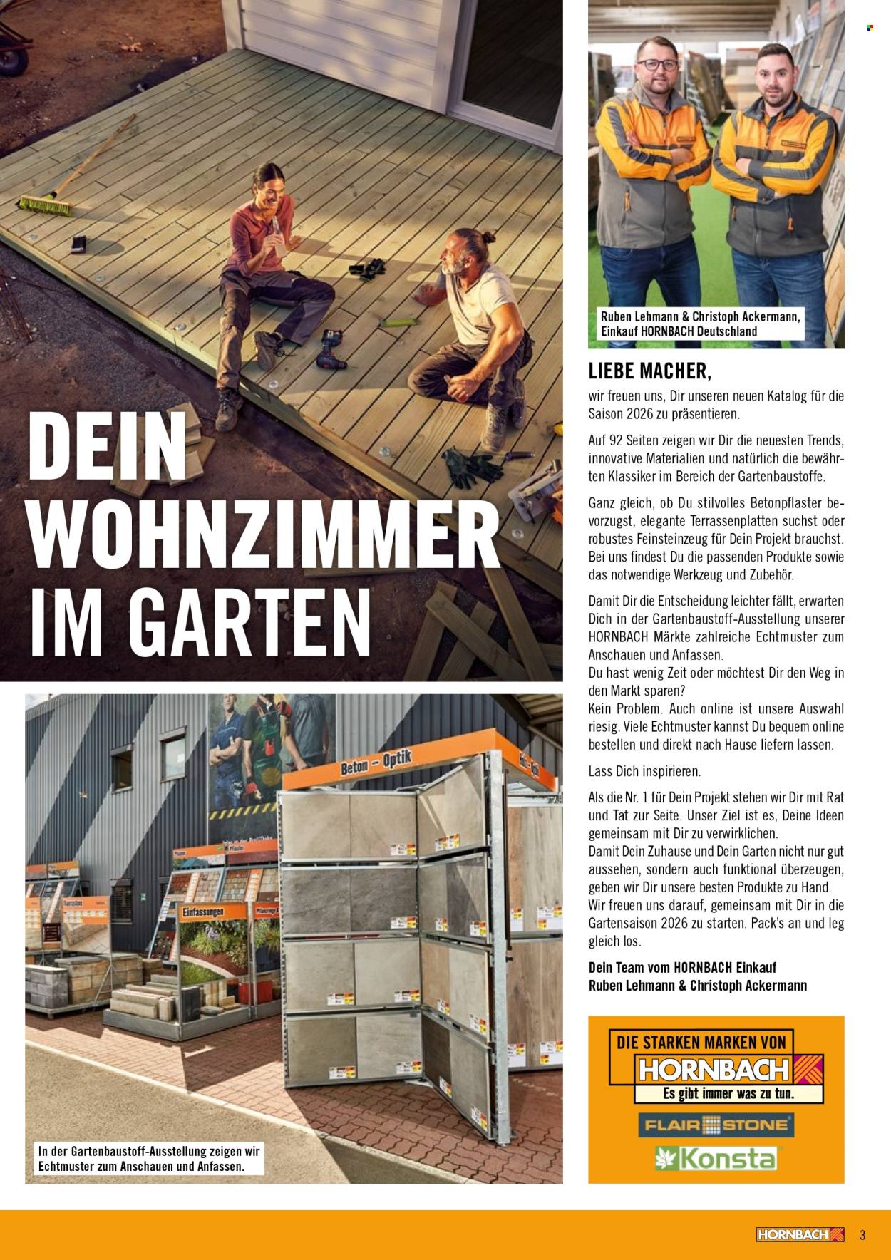 Hornbach Prospekte  - 13.02.2026 - 14.03.2026. Seite 3
