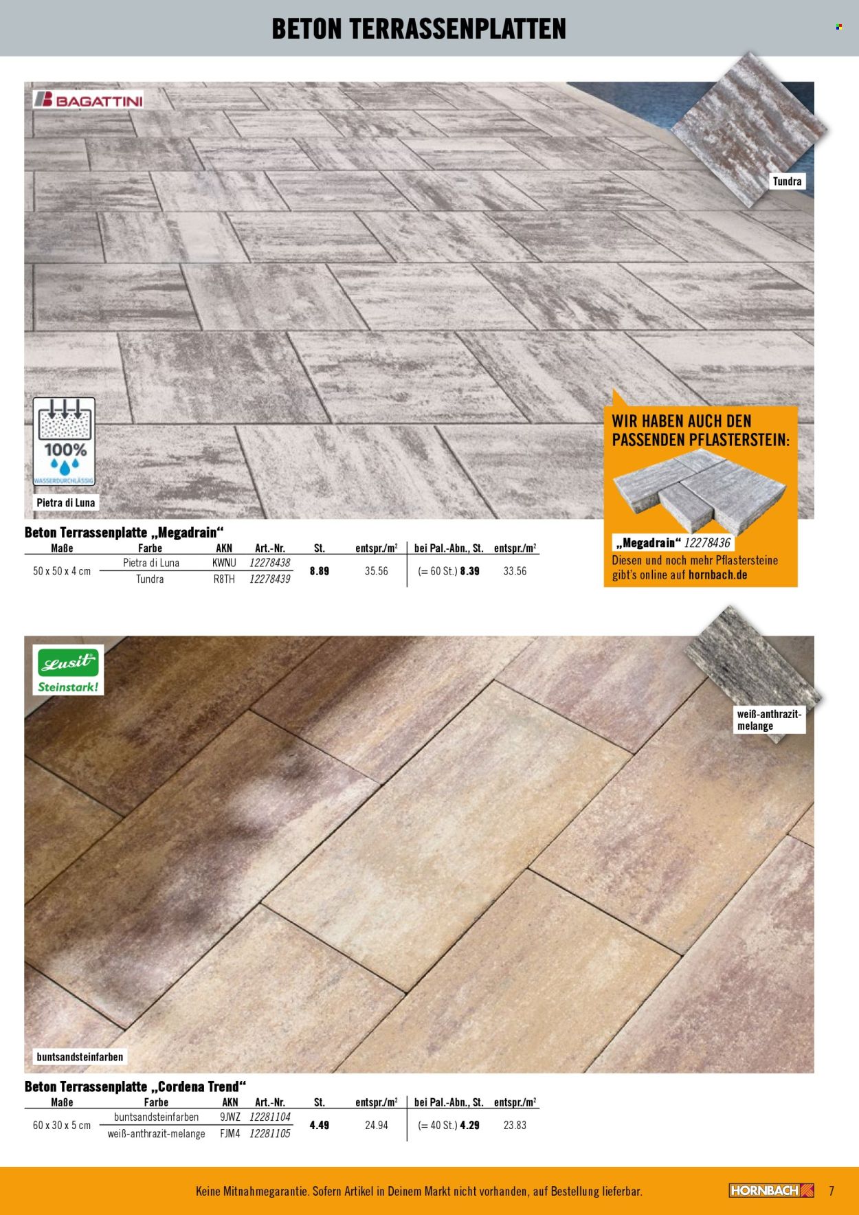 Hornbach Prospekte  - 13.02.2026 - 14.03.2026. Seite 7