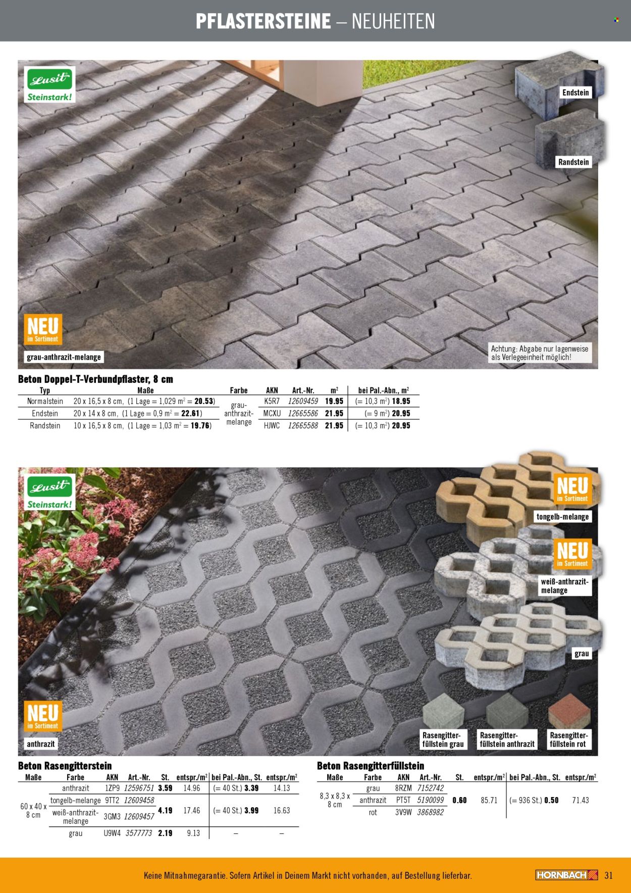Hornbach Prospekte  - 13.02.2026 - 14.03.2026. Seite 31