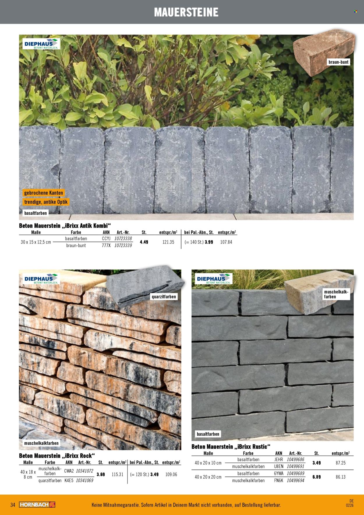 Hornbach Prospekte  - 13.02.2026 - 14.03.2026. Seite 34