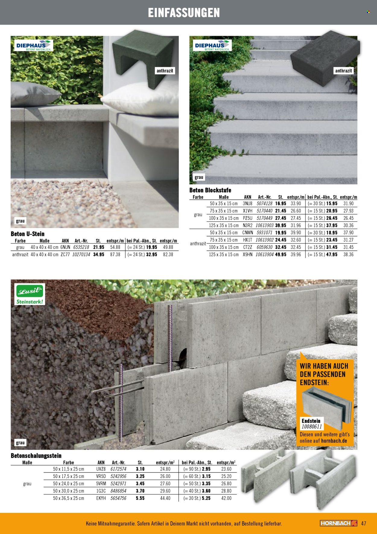 Hornbach Prospekte  - 13.02.2026 - 14.03.2026. Seite 47