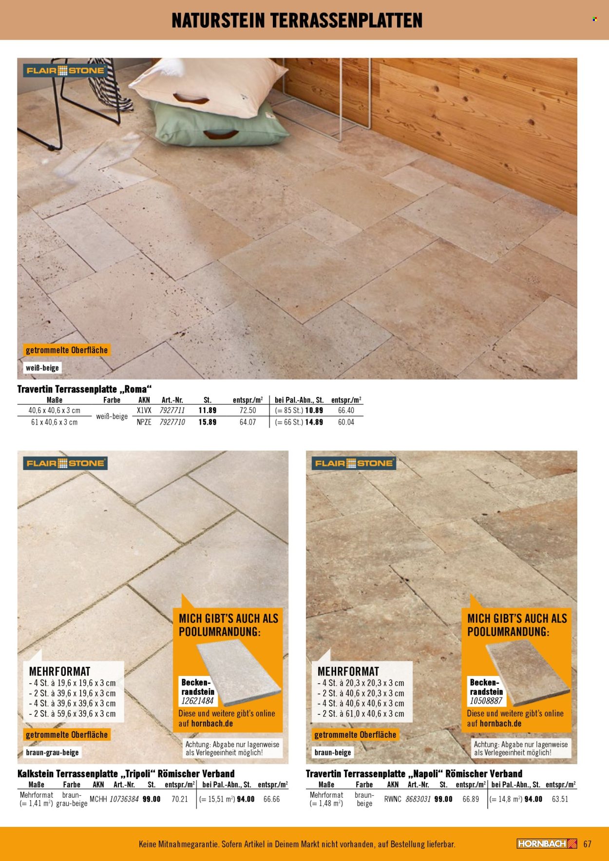 Hornbach Prospekte  - 13.02.2026 - 14.03.2026. Seite 67