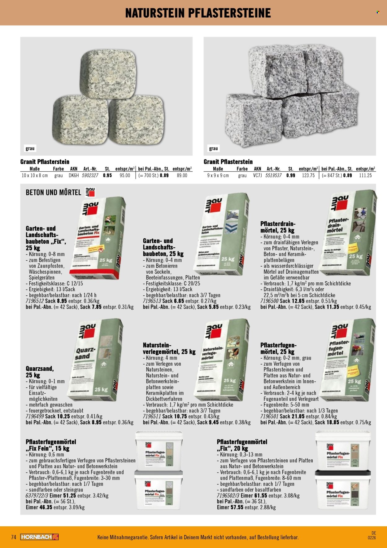 Hornbach Prospekte  - 13.02.2026 - 14.03.2026. Seite 74