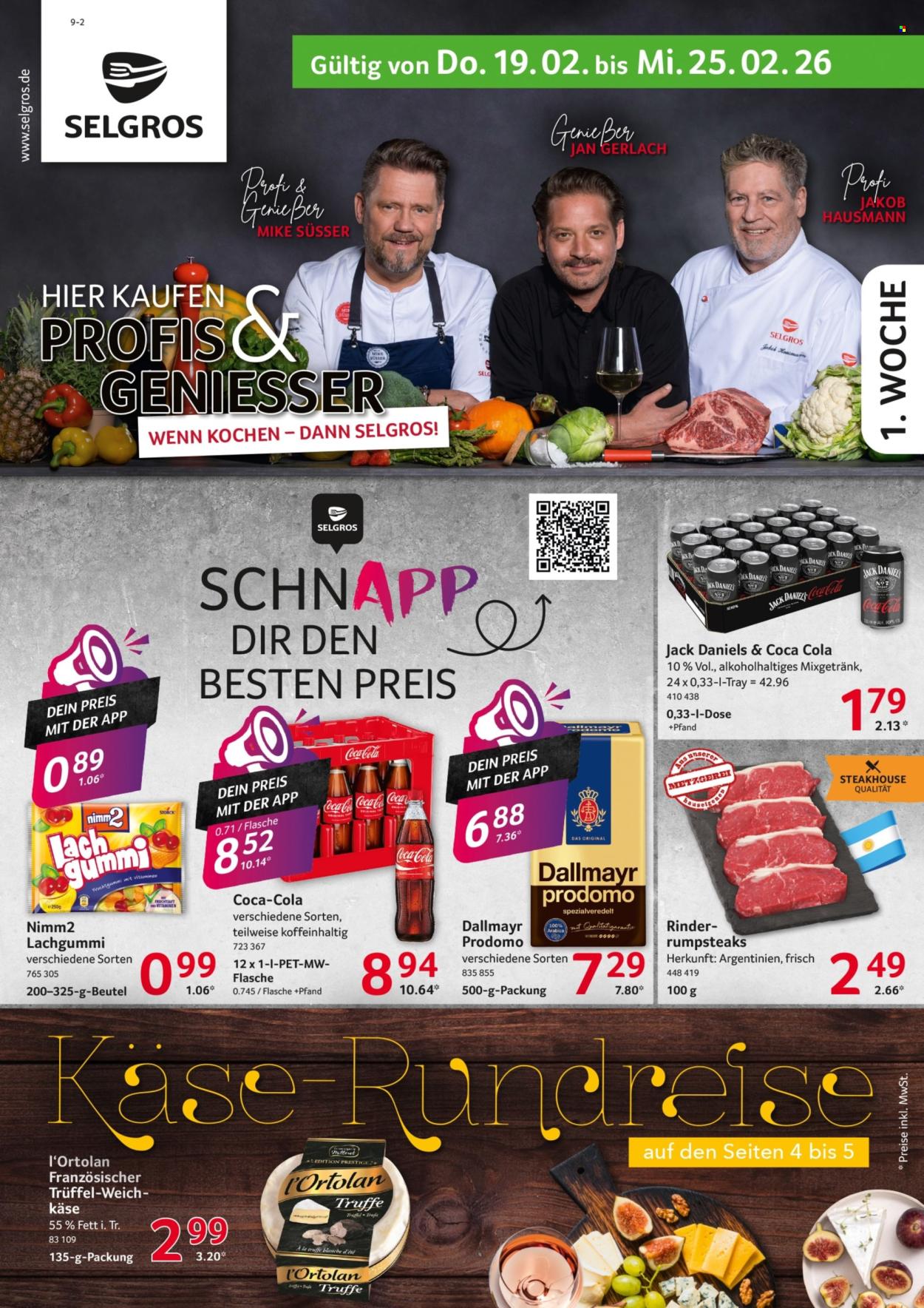 Selgros Prospekte  - 19.02.2026 - 25.02.2026. Seite 1