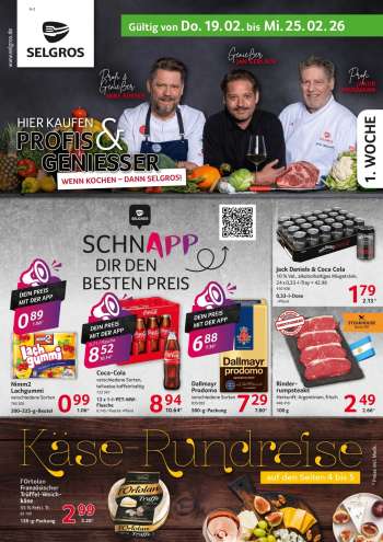 Prospekte Selgros - 19.02.2026 - 25.02.2026.