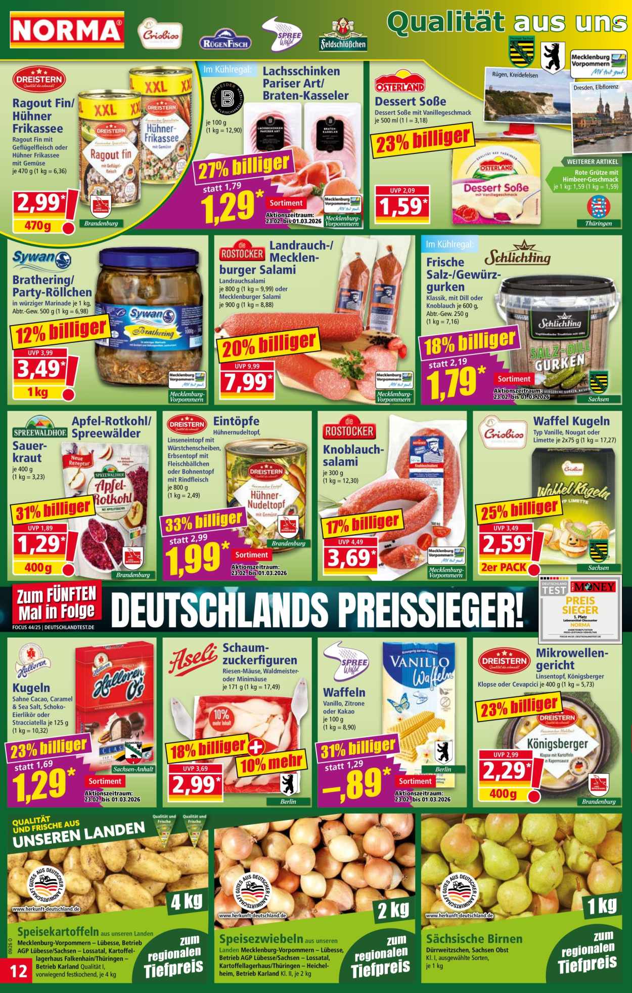 Norma Prospekte  - 23.02.2026 - 1.03.2026. Seite 12