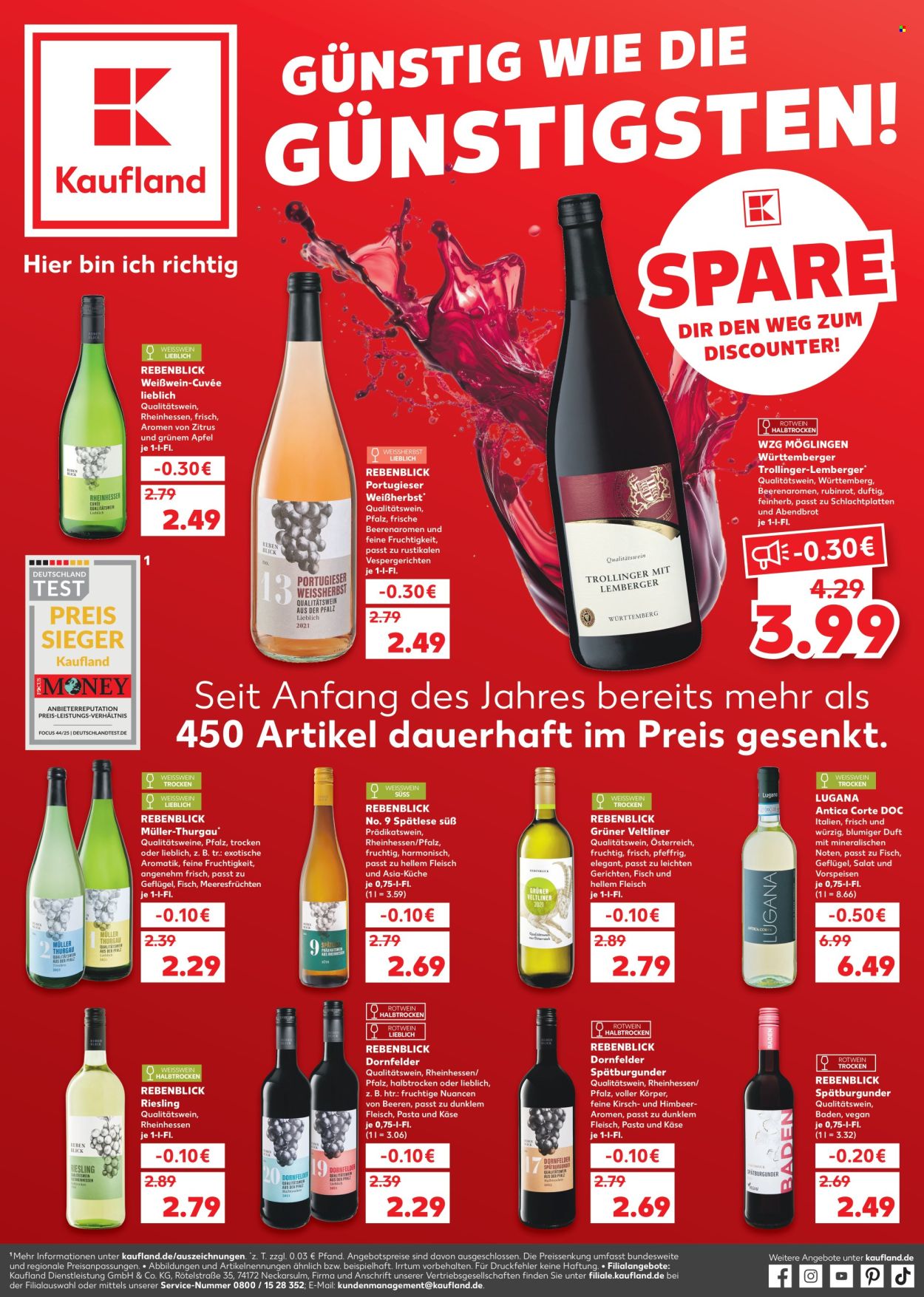 Kaufland Prospekte  - 14.02.2026 - 18.02.2026. Seite 1