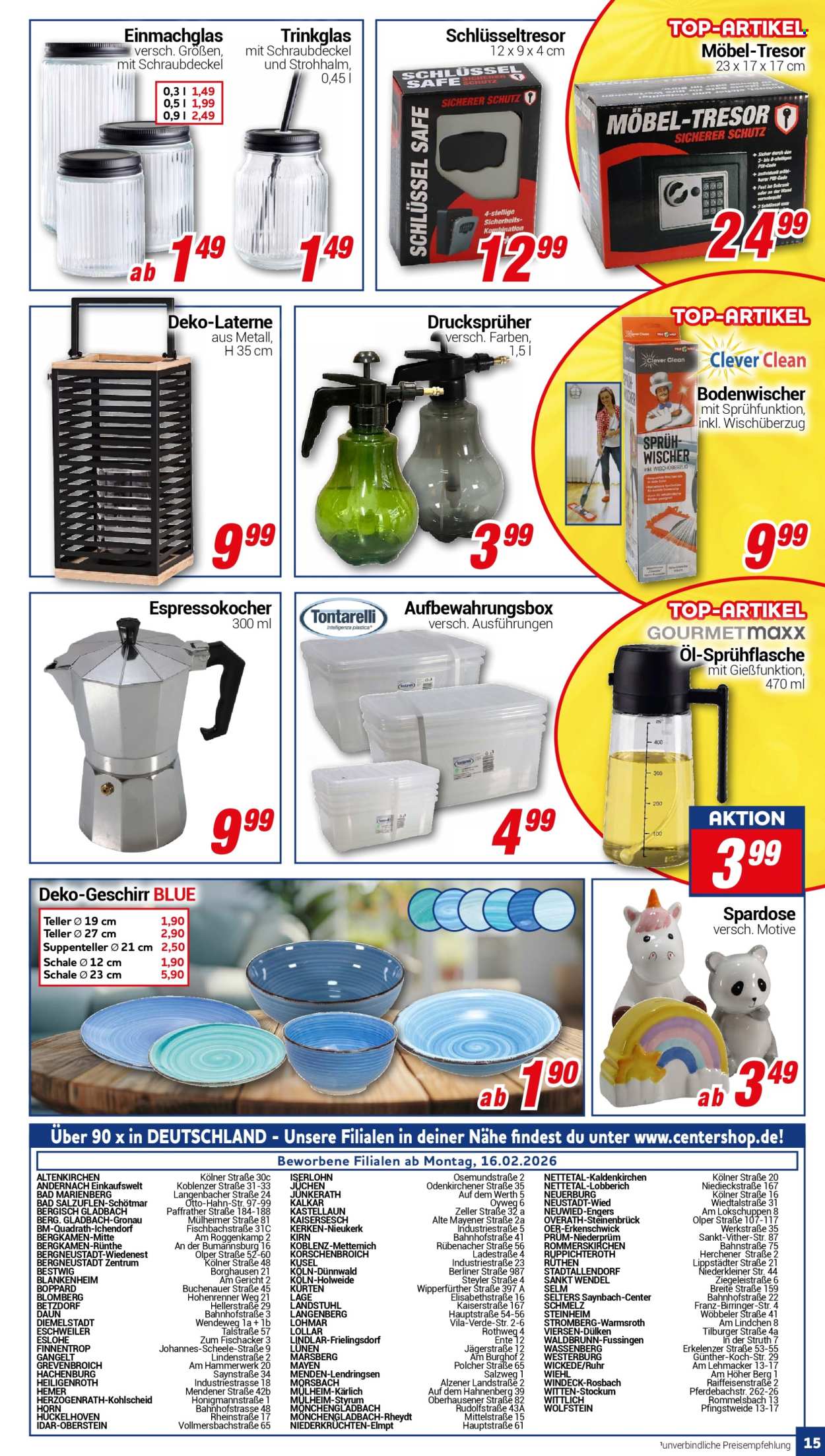 CENTERSHOP Prospekte  - 16.02.2026 - 21.02.2026. Seite 15