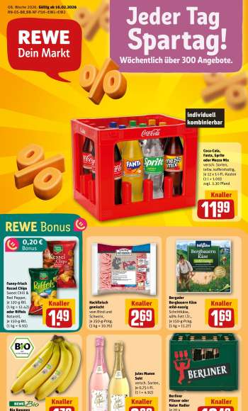 Prospekte REWE - 16.02.2026 - 22.02.2026.