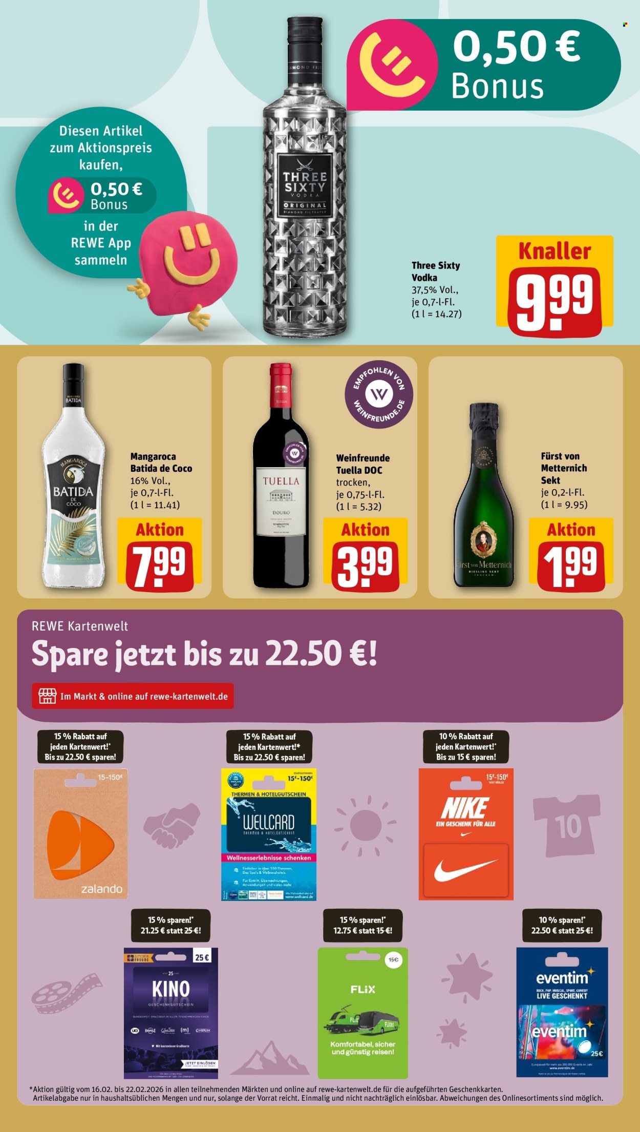 REWE Prospekte  - 16.02.2026 - 22.02.2026. Seite 25