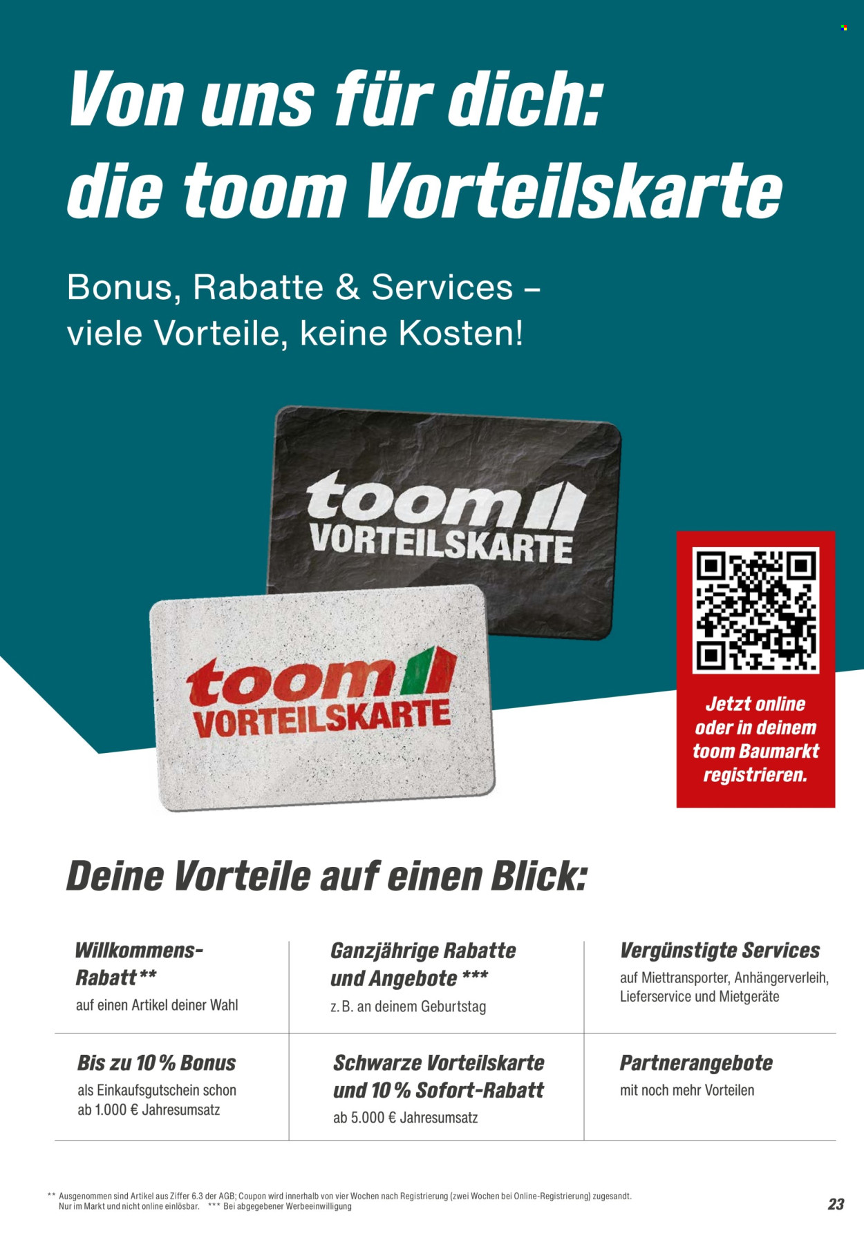 toom Baumarkt Prospekte  - 14.02.2026 - 30.04.2026. Seite 23