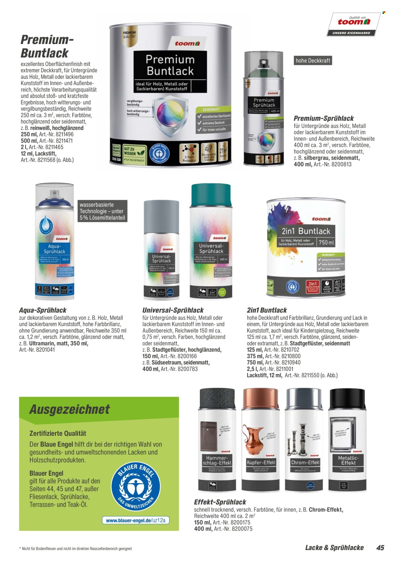 toom Baumarkt Prospekte  - 14.02.2026 - 30.04.2026. Seite 45