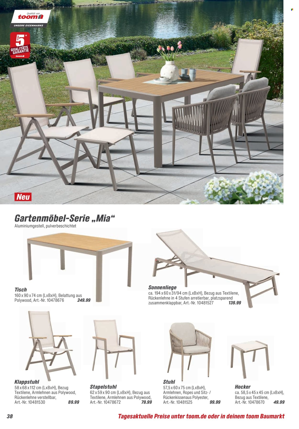 toom Baumarkt Prospekte  - 14.02.2026 - 30.04.2026. Seite 38