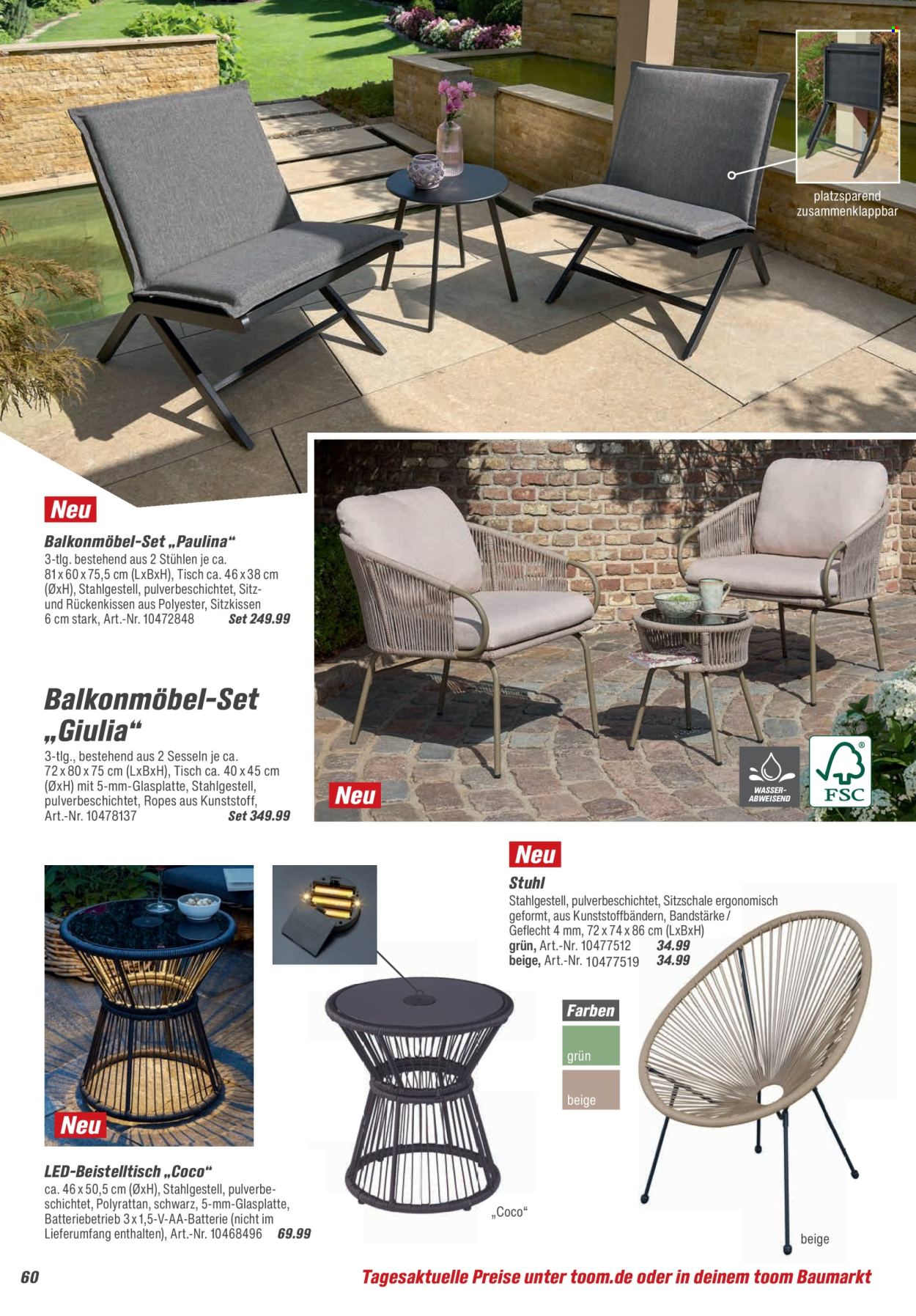 toom Baumarkt Prospekte  - 14.02.2026 - 30.04.2026. Seite 60