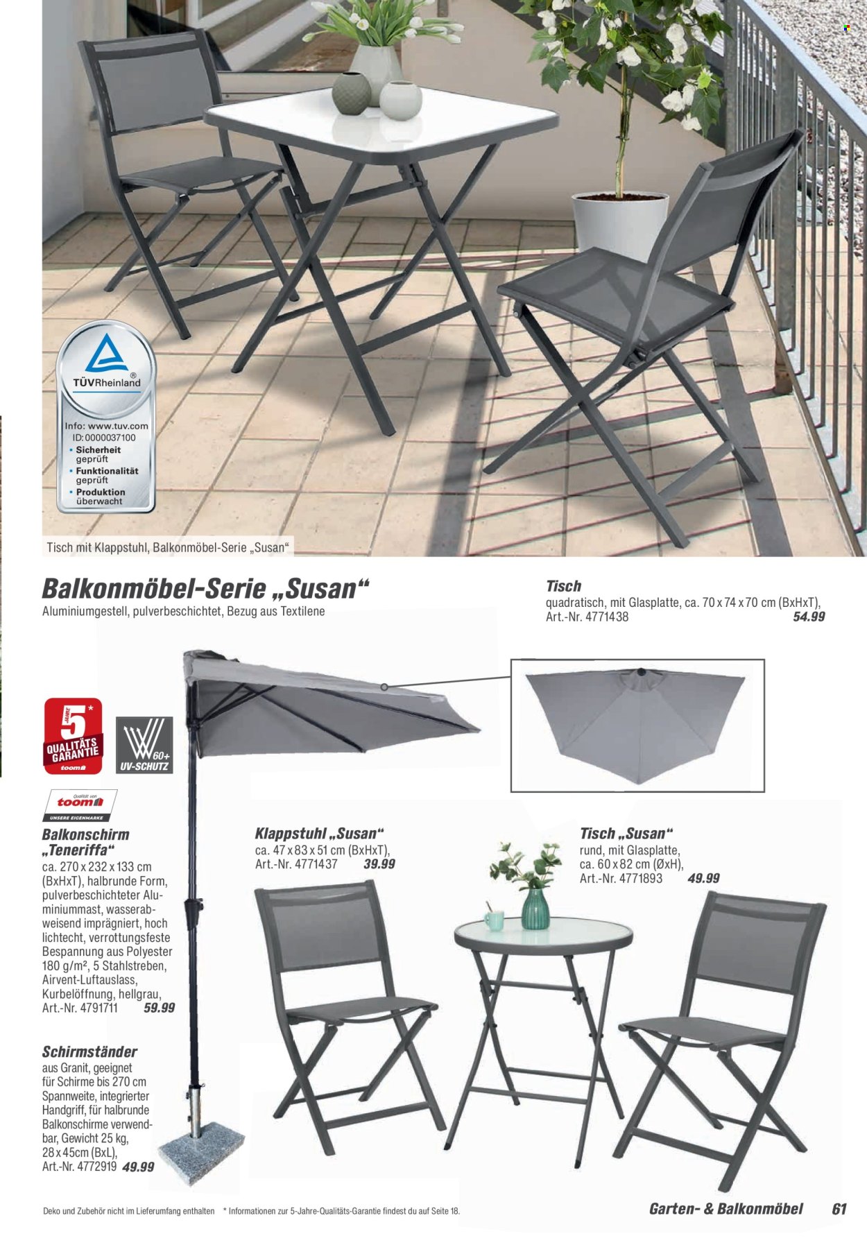 toom Baumarkt Prospekte  - 14.02.2026 - 30.04.2026. Seite 61