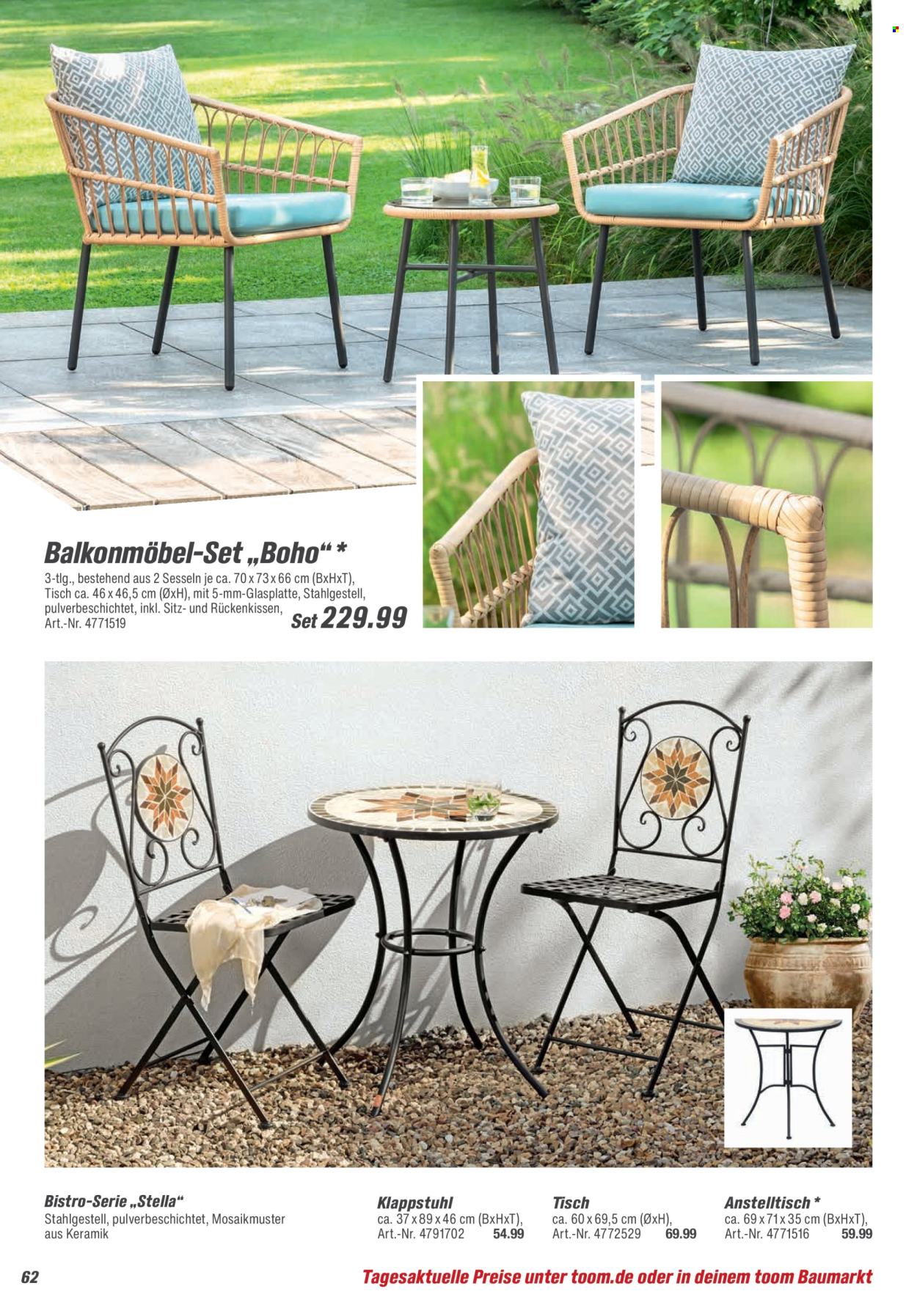 toom Baumarkt Prospekte  - 14.02.2026 - 30.04.2026. Seite 62