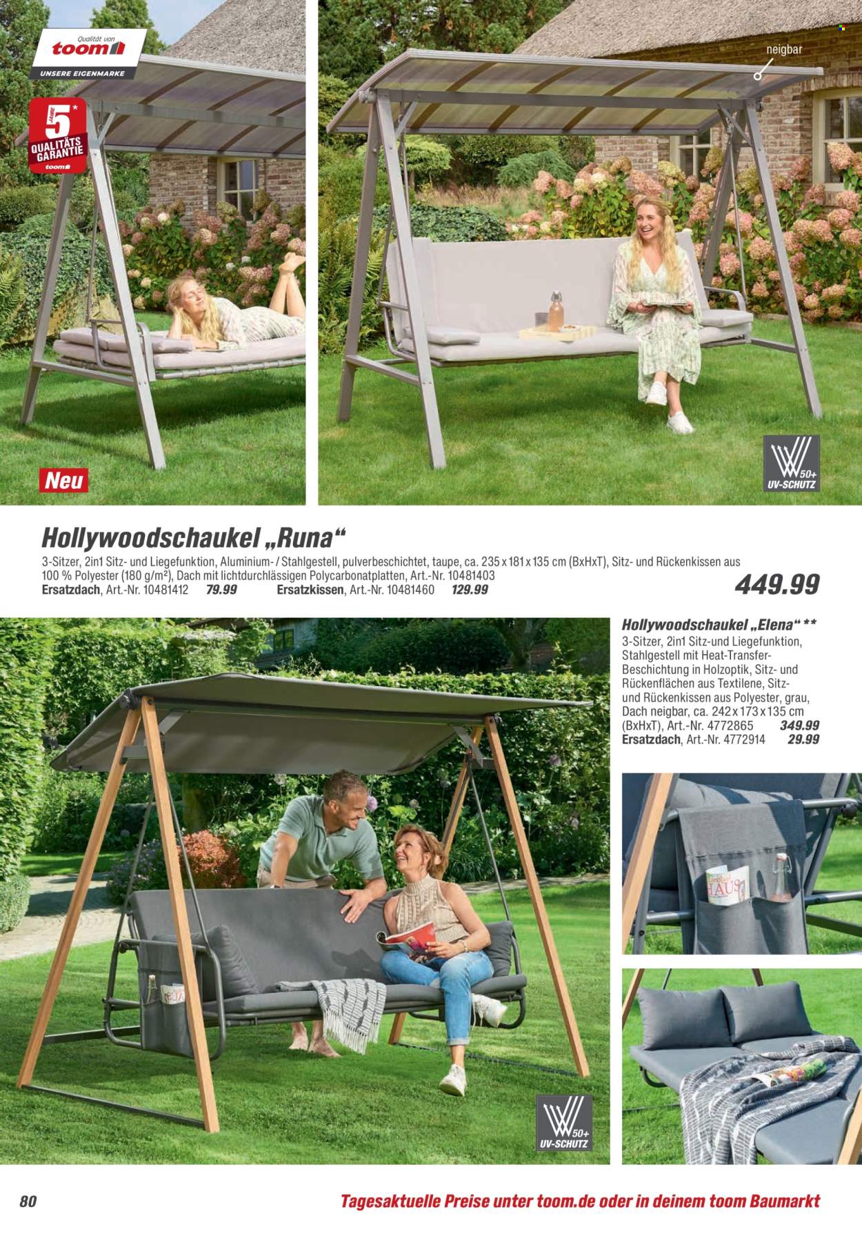 toom Baumarkt Prospekte  - 14.02.2026 - 30.04.2026. Seite 80