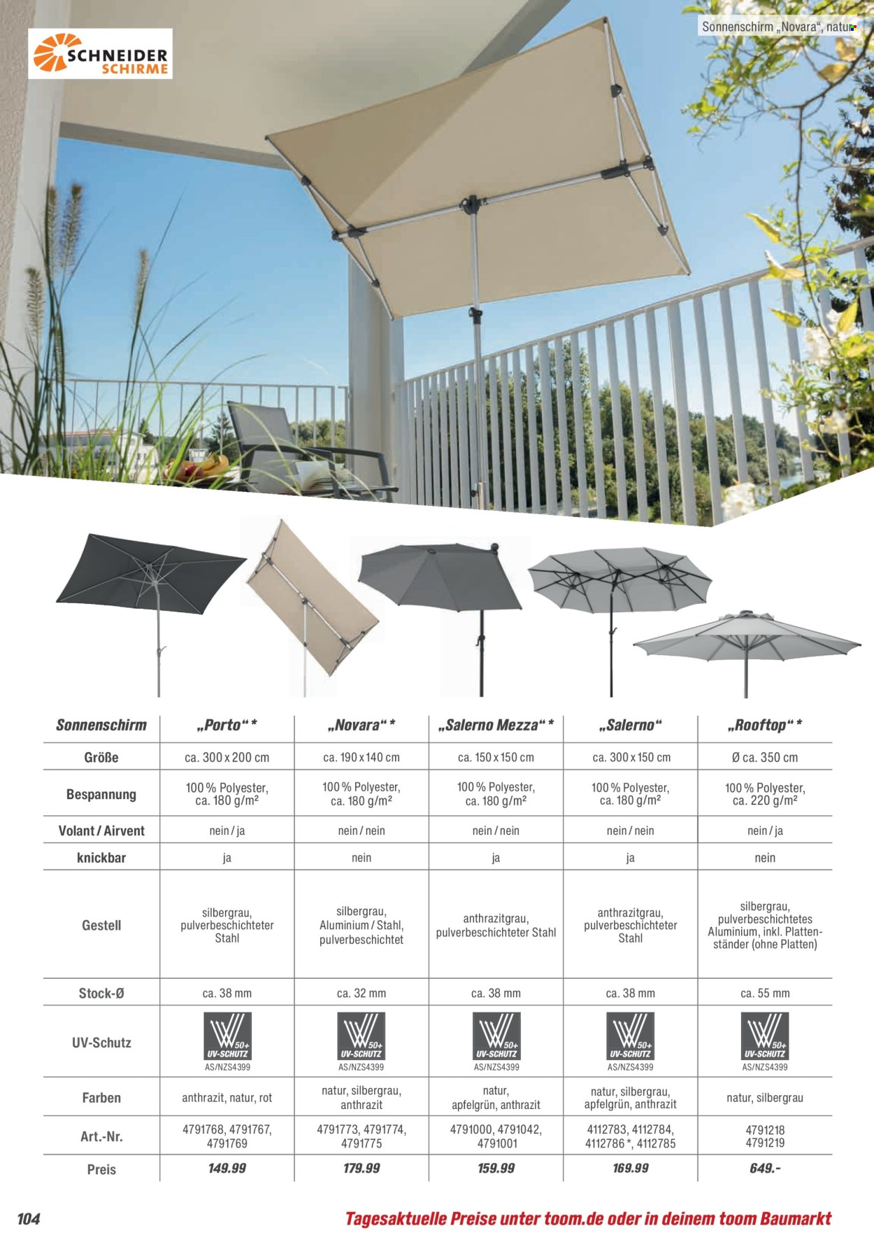 toom Baumarkt Prospekte  - 14.02.2026 - 30.04.2026. Seite 104