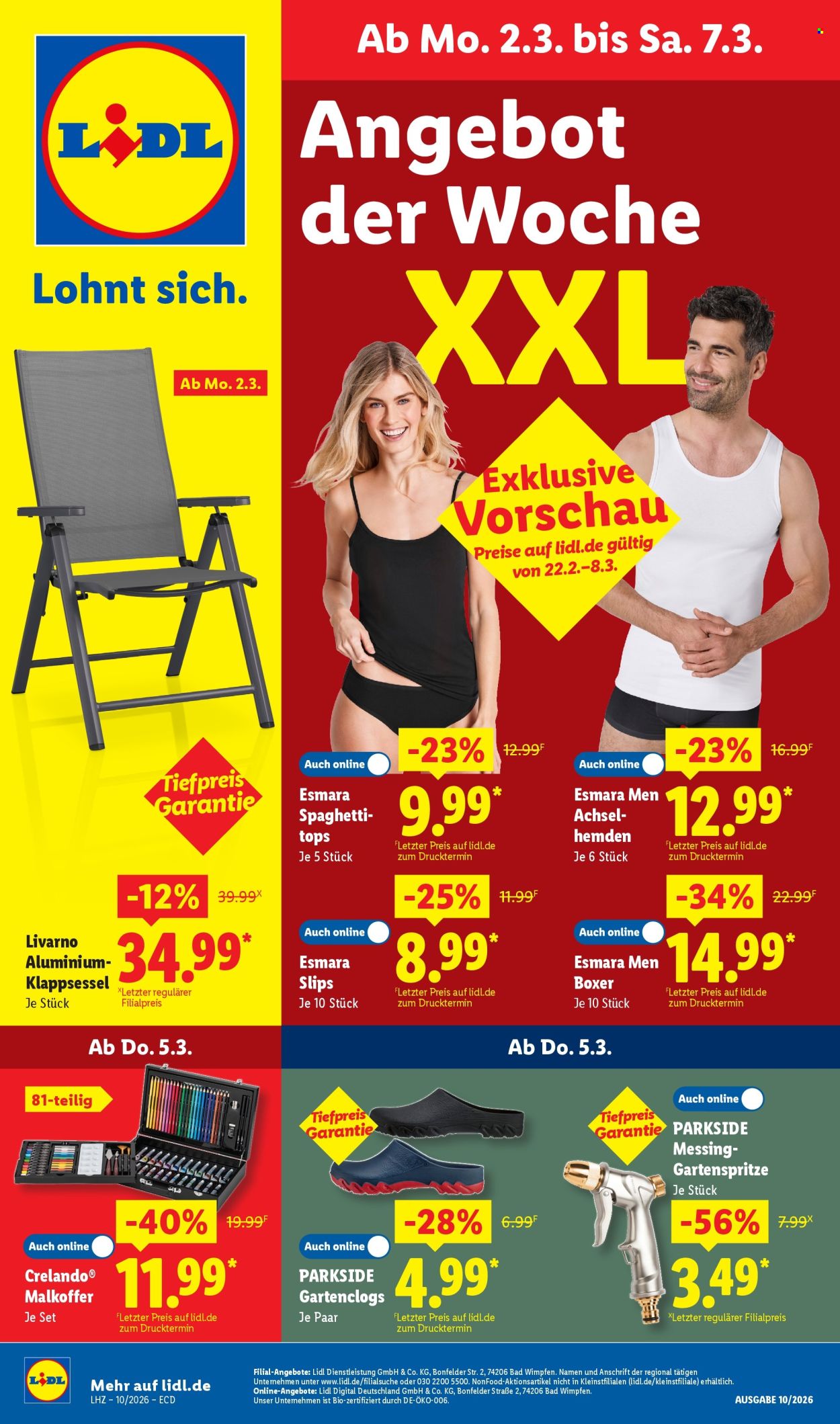 Lidl Prospekte  - 2.03.2026 - 7.03.2026. Seite 1