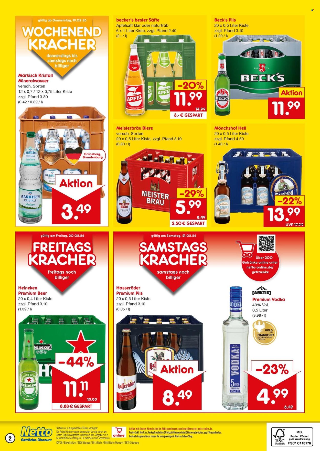 Netto Marken-Discount Prospekte  - 16.02.2026 - 21.02.2026. Seite 2
