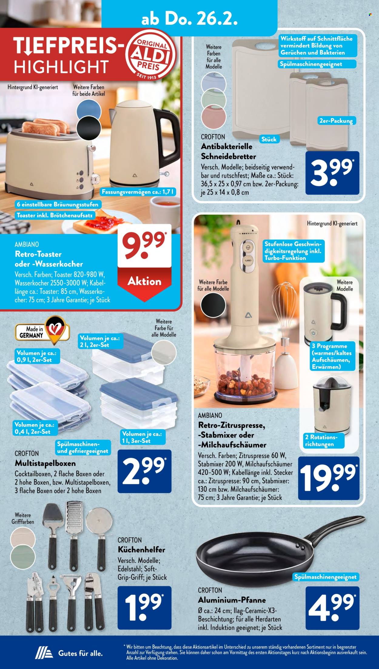 ALDI SÜD Prospekte  - 23.02.2026 - 28.02.2026. Seite 16