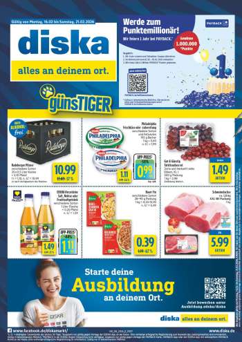 Prospekte Diska - 16.02.2026 - 21.02.2026.