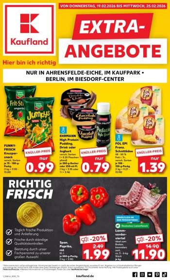 Prospekte Kaufland - 19.02.2026 - 25.02.2026.