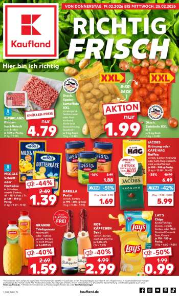 Prospekte Kaufland - 19.02.2026 - 25.02.2026.