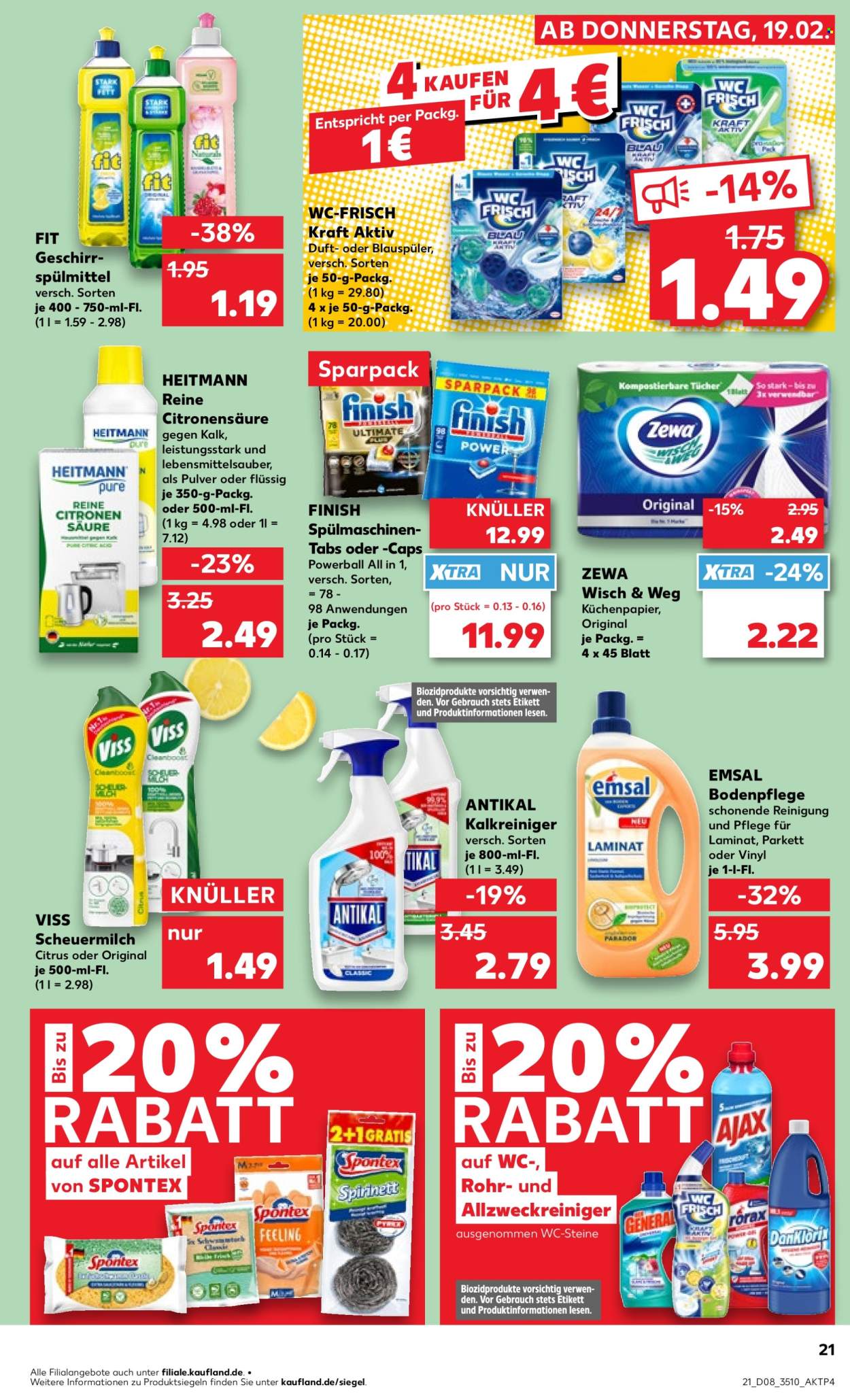Kaufland Prospekte  - 19.02.2026 - 25.02.2026. Seite 21