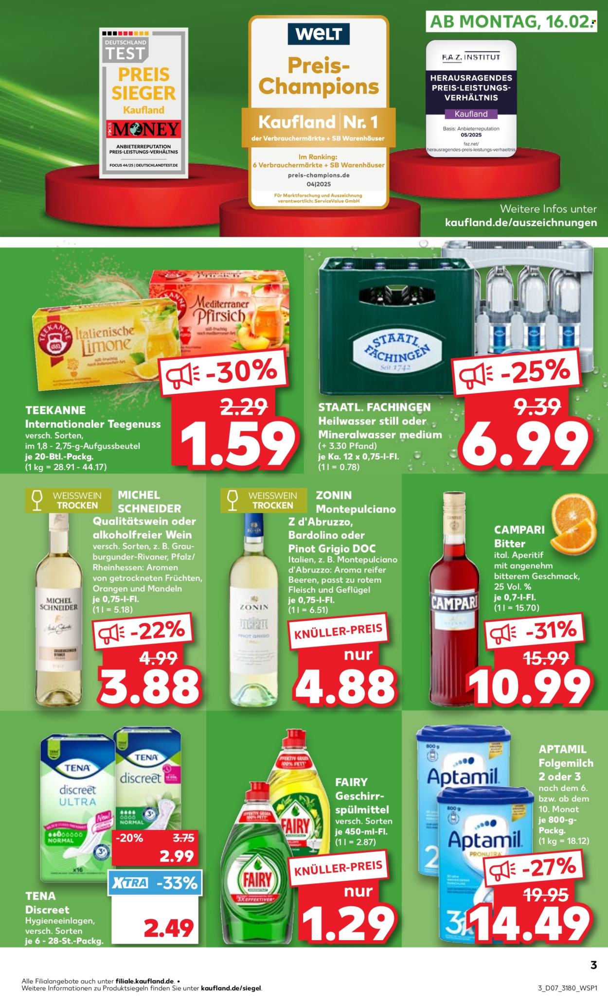 Kaufland Prospekte  - 16.02.2026 - 18.02.2026. Seite 3