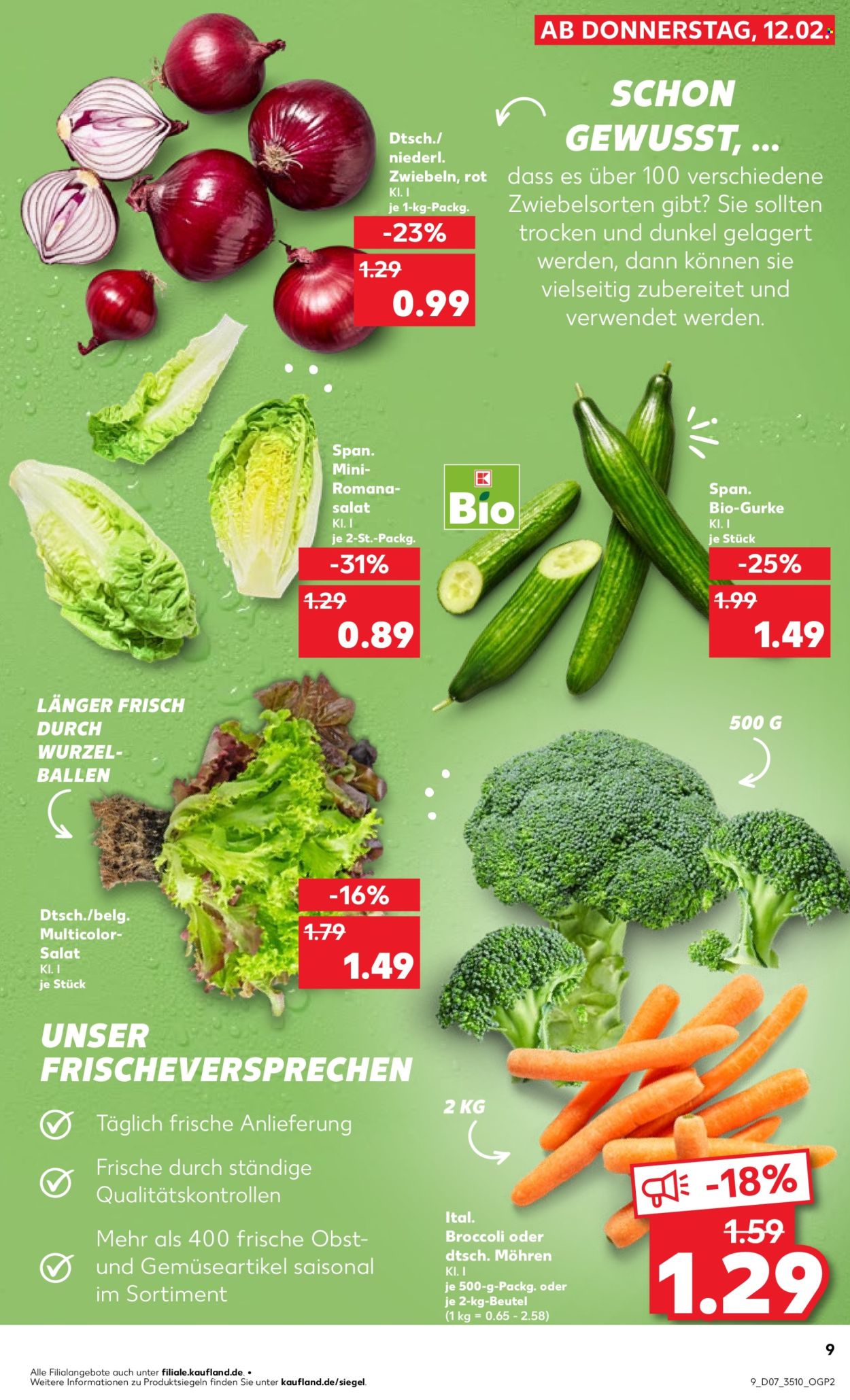 Kaufland Prospekte  - 16.02.2026 - 18.02.2026. Seite 9