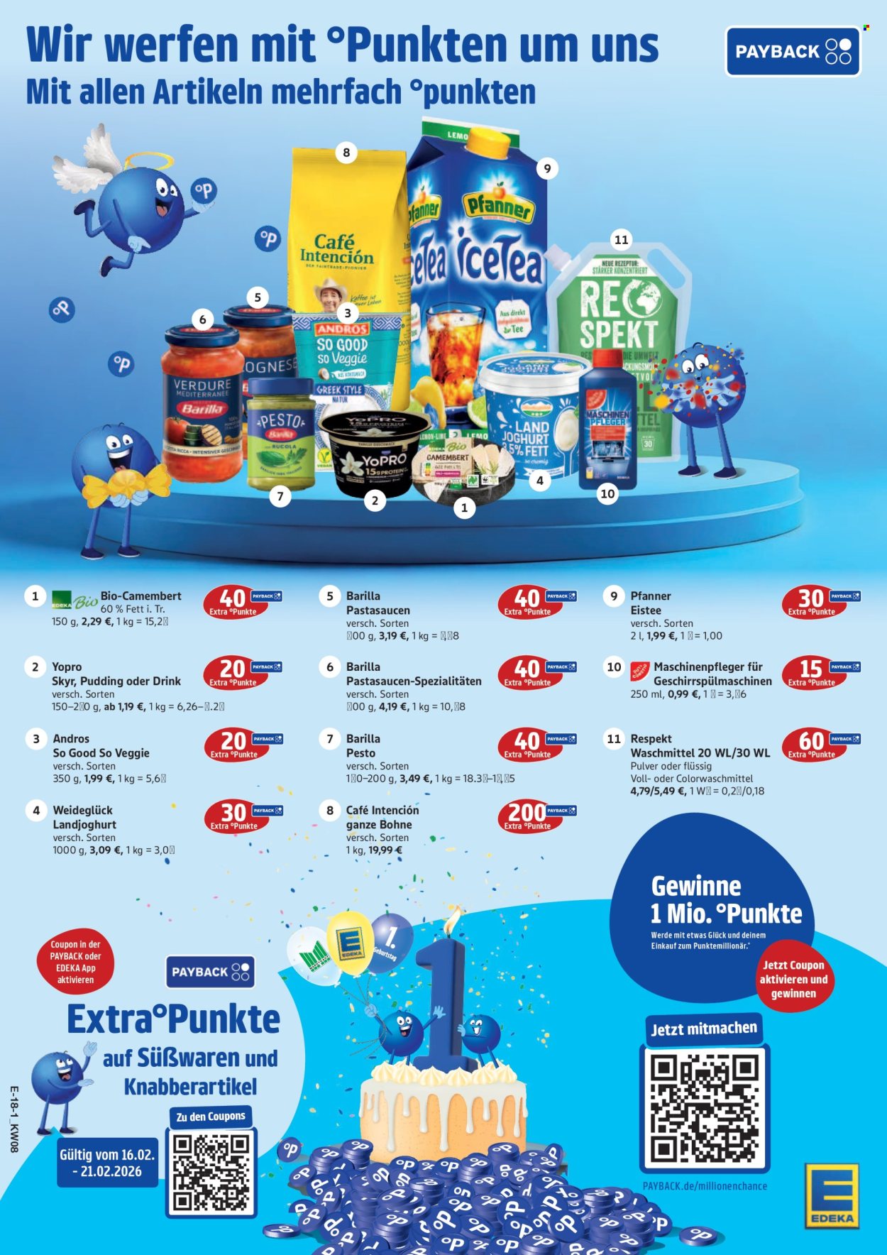 Edeka Prospekte  - 16.02.2026 - 21.02.2026. Seite 22