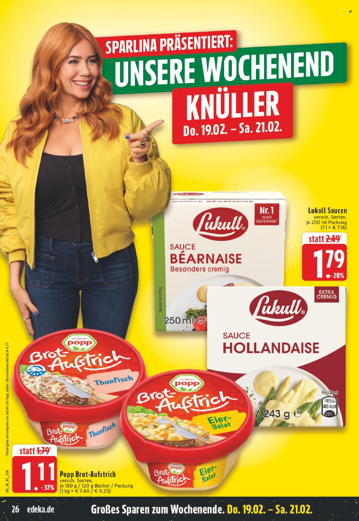 Edeka Prospekte  - 16.02.2026 - 21.02.2026. Seite 28