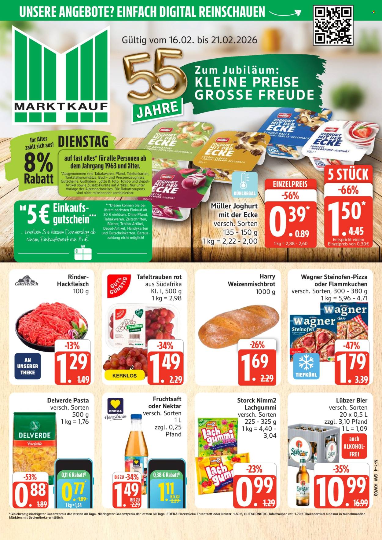 Marktkauf Prospekte  - 16.02.2026 - 21.02.2026. Seite 1