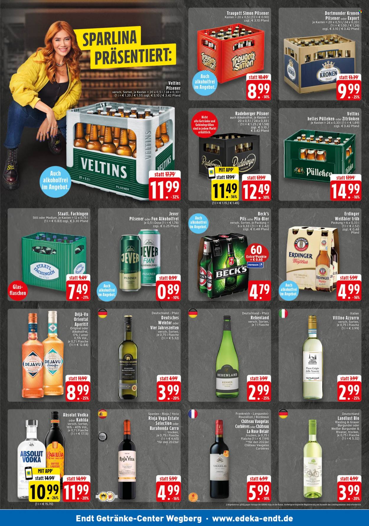 Edeka Getränkemarkt Prospekte  - 16.02.2026 - 21.02.2026. Seite 3