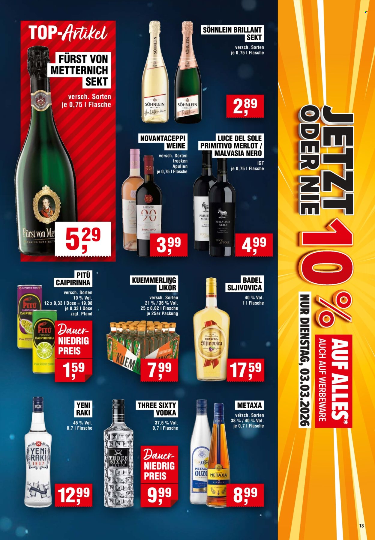 Handelshof Prospekte  - 26.02.2026 - 4.03.2026. Seite 13