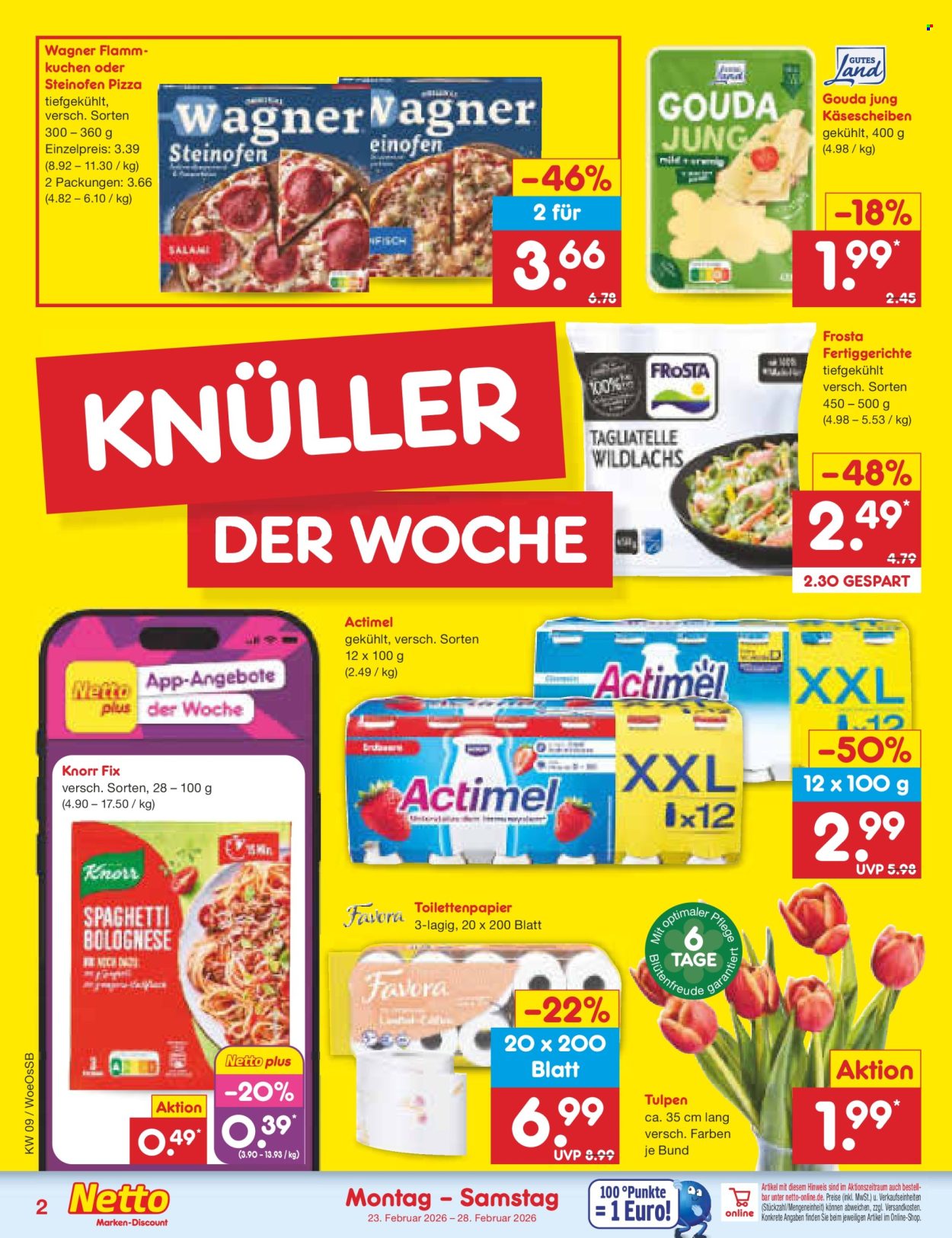 Netto Marken-Discount Prospekte  - 23.02.2026 - 28.02.2026. Seite 2