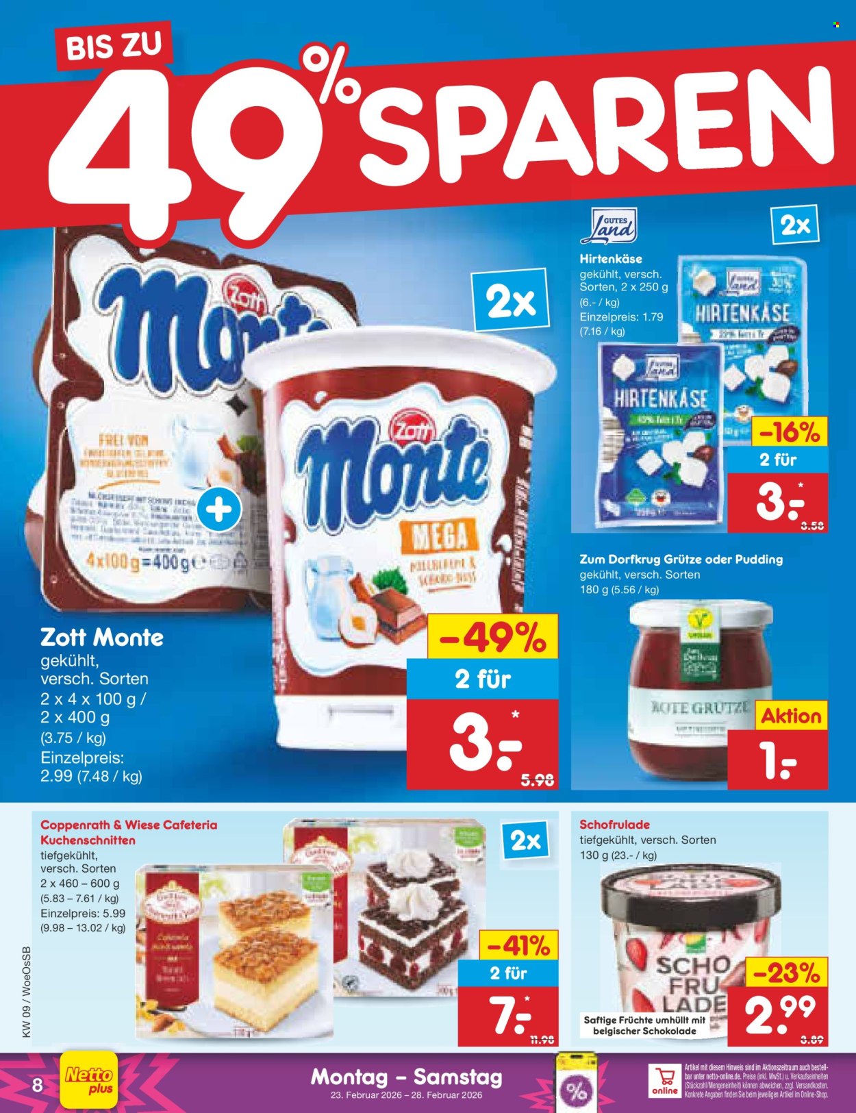 Netto Marken-Discount Prospekte  - 23.02.2026 - 28.02.2026. Seite 8