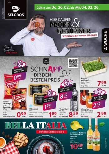 Prospekte Selgros - 26.02.2026 - 4.03.2026.