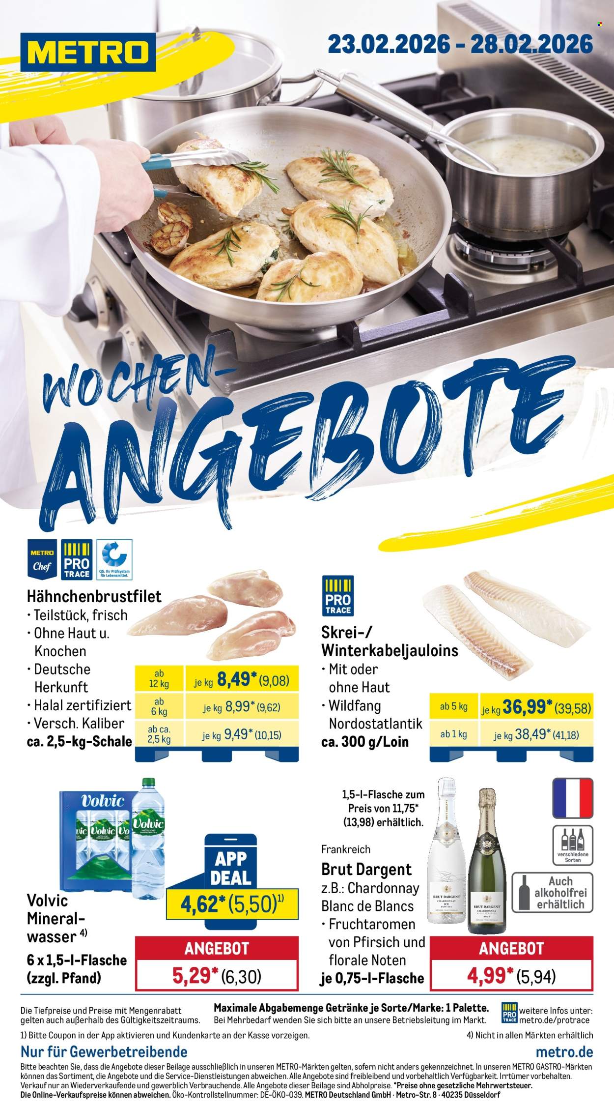 Metro Prospekte  - 23.02.2026 - 28.02.2026. Seite 1