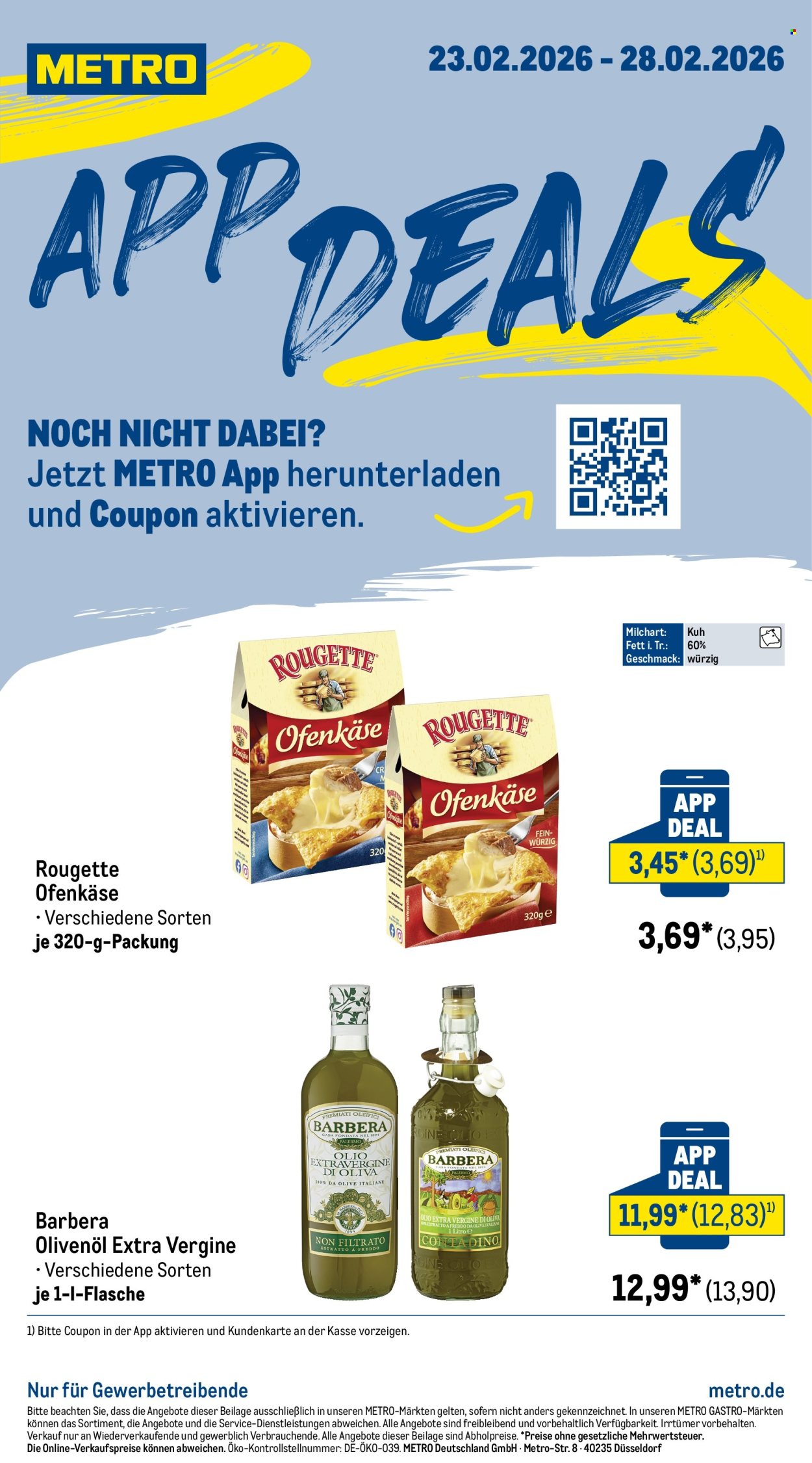 Metro Prospekte  - 23.02.2026 - 28.02.2026. Seite 1