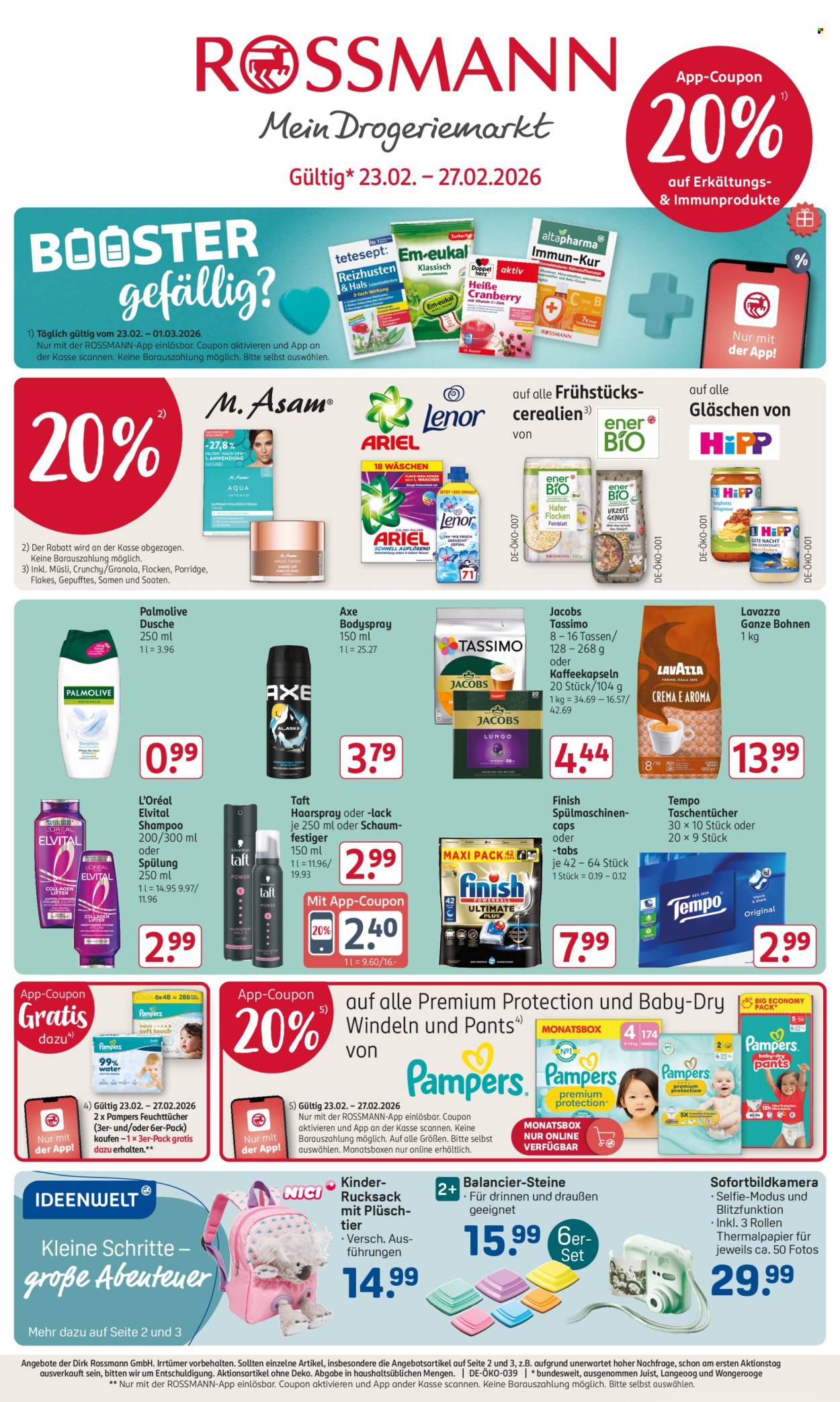 Rossmann Prospekte  - 23.02.2026 - 27.02.2026. Seite 1