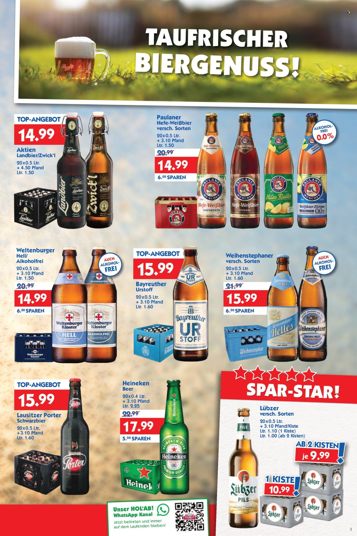 Hol'ab! Getränkemarkt Prospekte  - 23.02.2026 - 28.02.2026. Seite 3