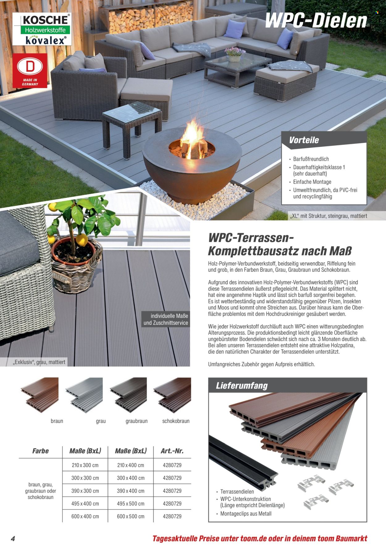 toom Baumarkt Prospekte  - 21.02.2026 - 30.06.2026. Seite 4